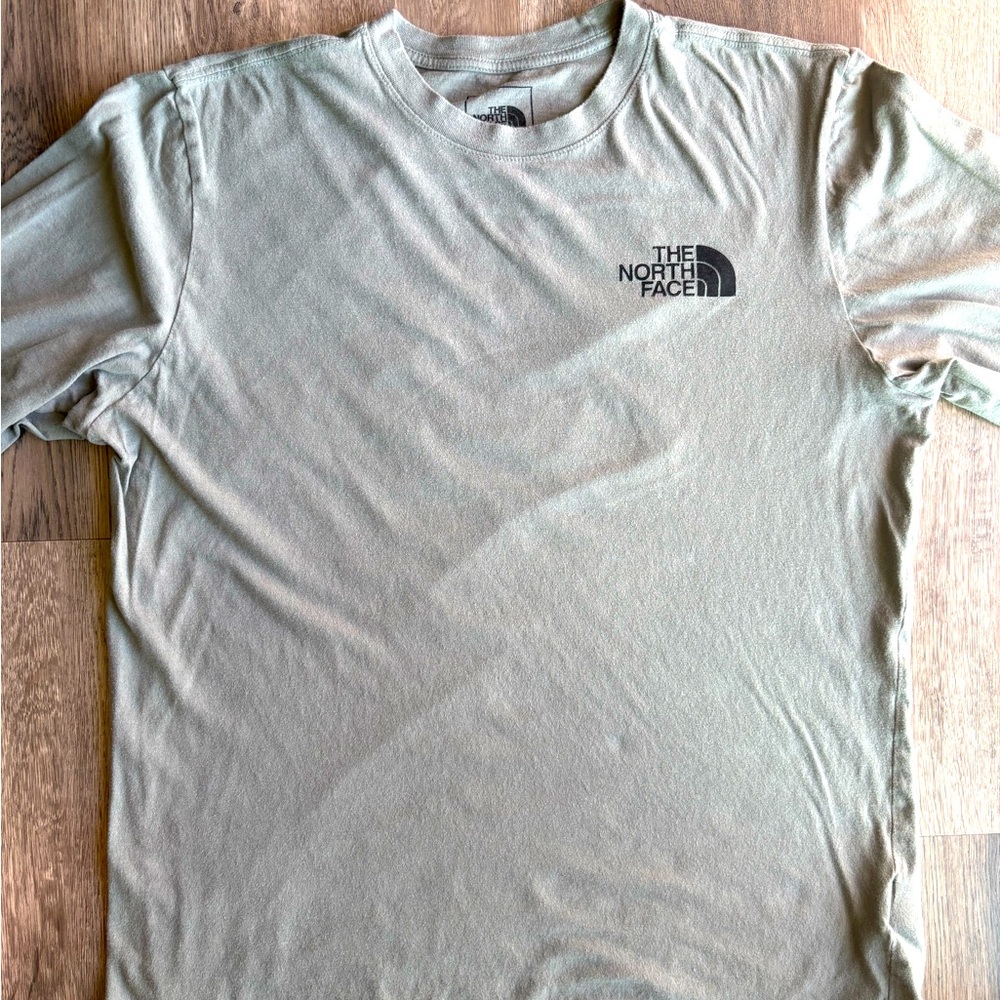 L/S The North Face Logo Tee Sz.L